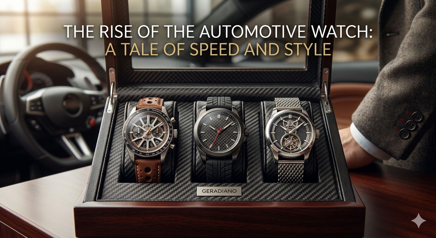 🚗 Why Car-Inspired Watches Are Becoming a Major Trend in Men’s Fashion